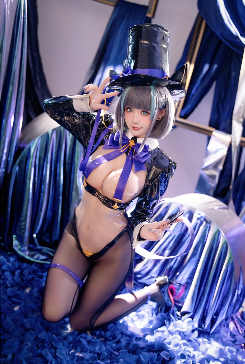 星之迟迟的cosplay风采：碧蓝航线中的柴郡[32P-280MB]