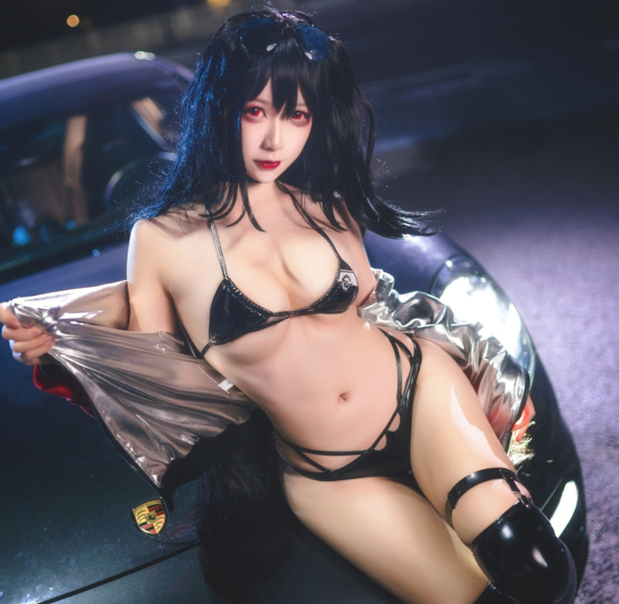 橙喵的柴郡着水cosplay：梦幻与现实的交织 [16P-210MB]