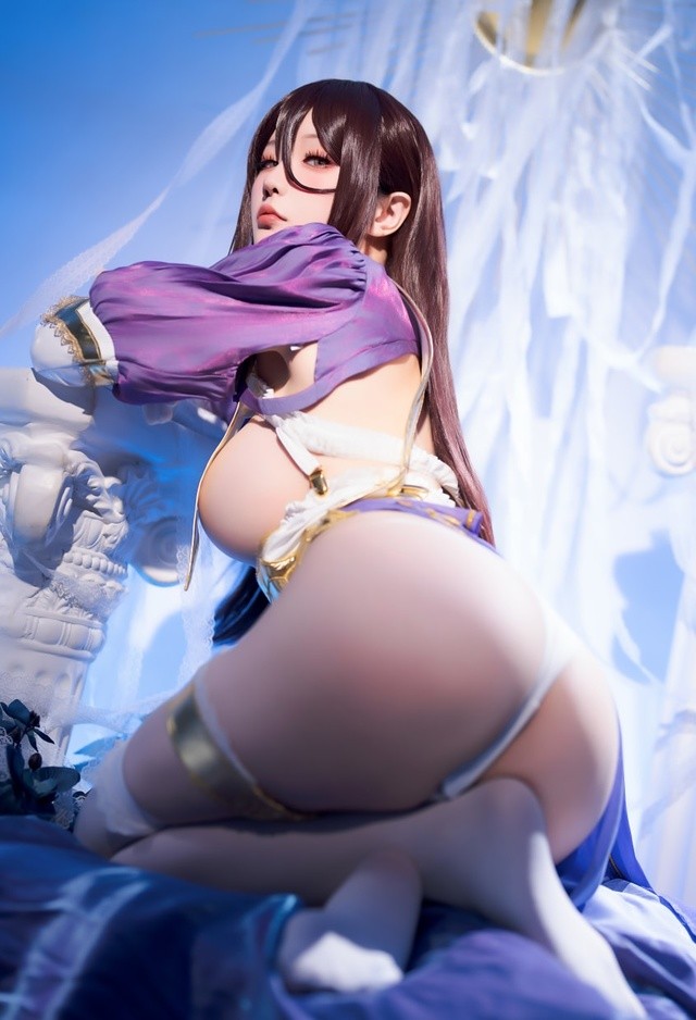 星之迟迟圣处理修女神还原！彼得罗涅手办同人禁欲系cos全解读 [91P1V-1.15GB]