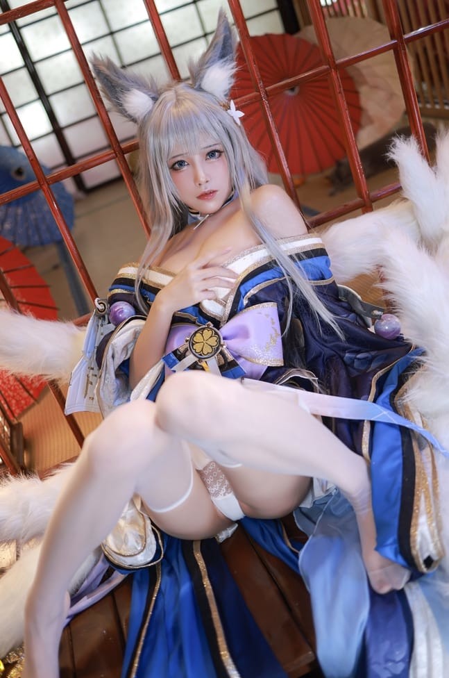 水淼aqua演绎碧蓝航线信浓 魅力cosplay[85P3V-114M]