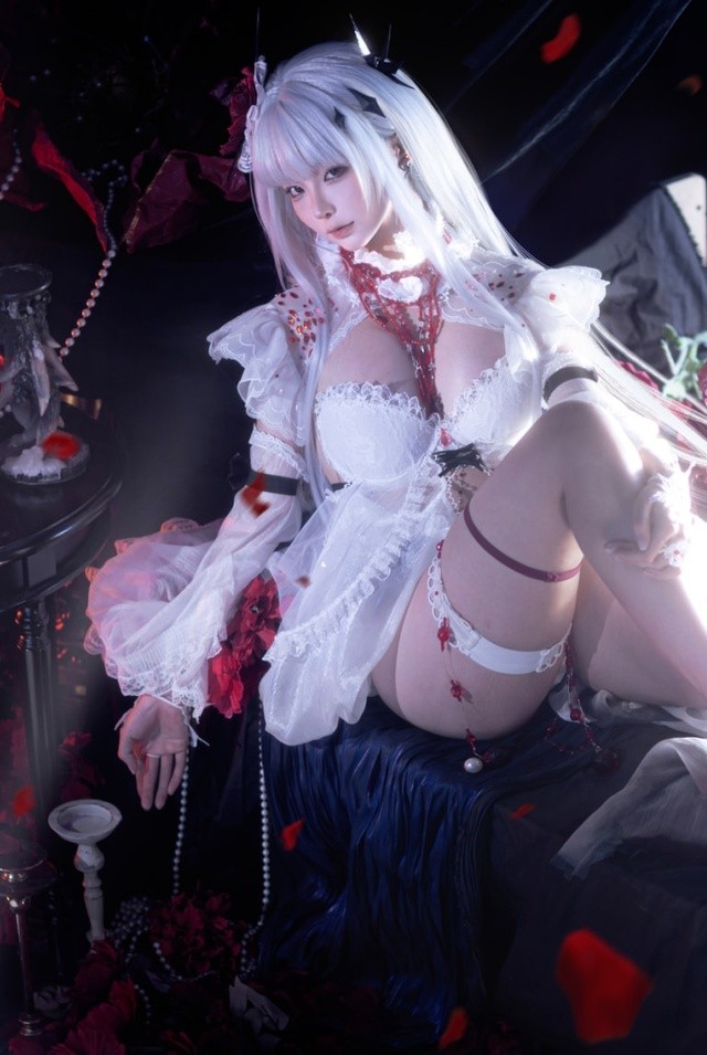 蠢沫沫《少女前线》可可莉克暗黑童话风cosplay：病娇人设全解析[15P-88MB]