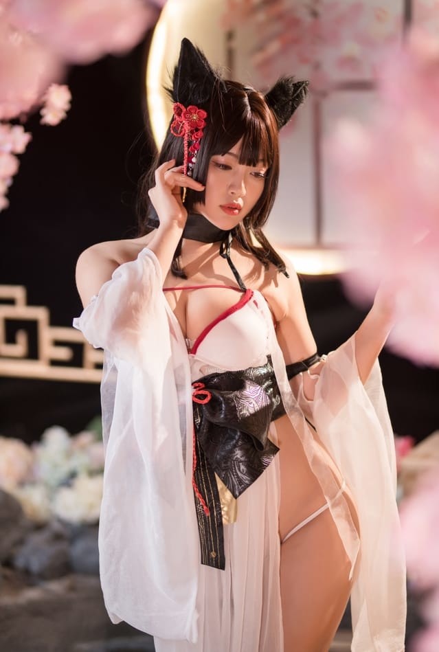 白烨：演绎湿身天诚泳装的COSPLAY魅力 [61P2V-1.72G]