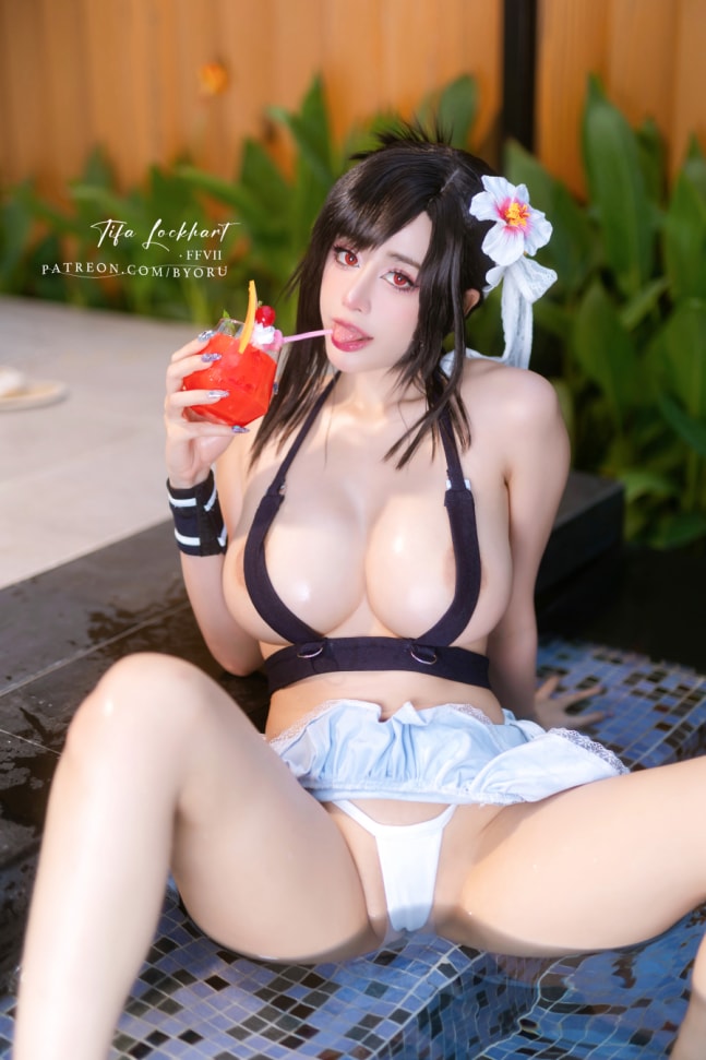 探索Byoru的Tifa Lockhart Cosplay艺术 [65P15V-1.21G]