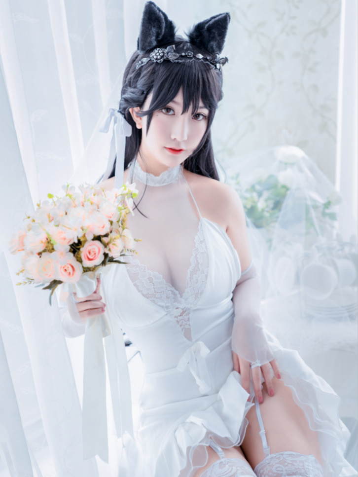 猫九酱Sakura的碧蓝誓约婚纱COSPLAY艺术[4V/95P/936MB]