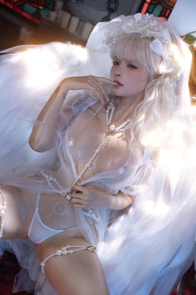 蠢沫沫的坠天使cosplay：天使与恶魔的完美融合[95P3V-2.32GB]