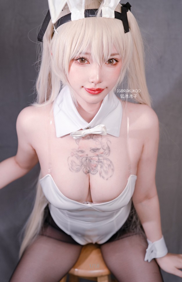 狐洛洛子《兔女郎》NO.03：元气萌系少女的甜辣蜕变 [17P-26MB]