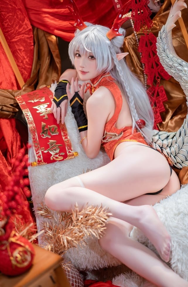 阿包也是兔娘：新春贺图的cosplay新星[45P1V-1.24G]