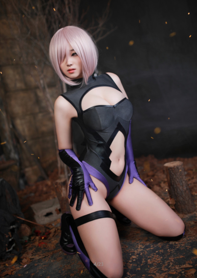 BamBi的Cosplay风采：Mash Kyrielight (Shielder)的守护者形象[22P/179MB]